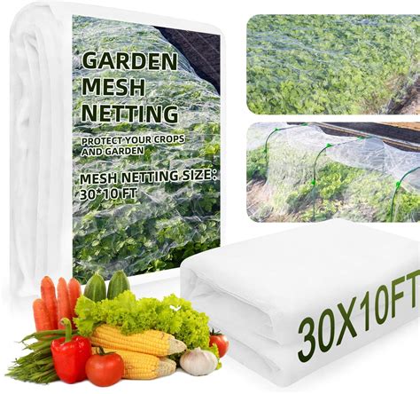 Amazon Garden Netting Keten Ultra Fine 10ft X 33ft Garden