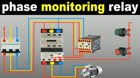 Phase Monitoring Relay Phase Failure Relay Wiring Diagram Ali