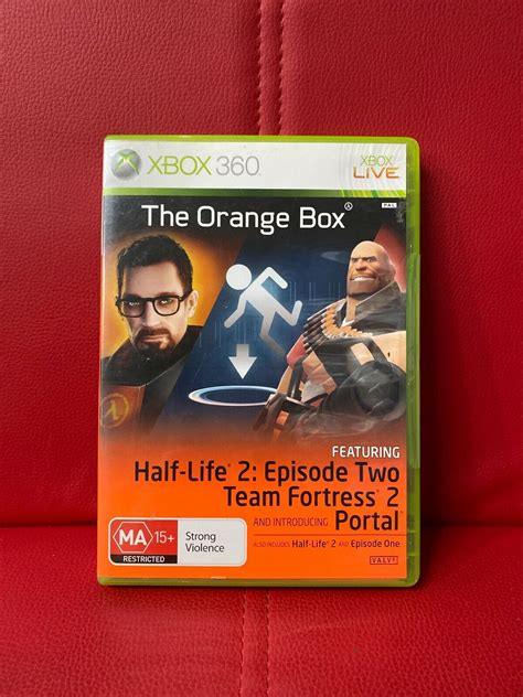 The Orange Box Xbox 360 Works On Xbox One Ebay