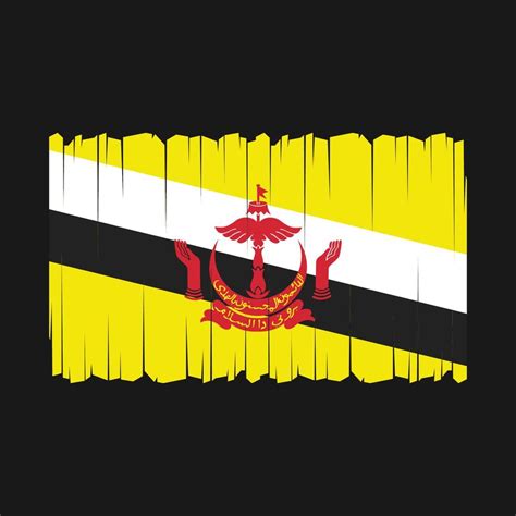 Brunei Flag Vector 21650417 Vector Art at Vecteezy