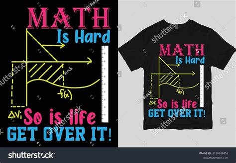 Math T Shirt Design Vector Stock Vector Royalty Free 2150788451 Shutterstock