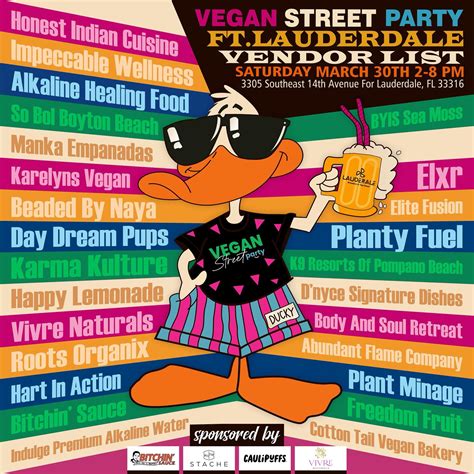 ⭐️🌴 FORT LAUDERDALE🌴⭐️ 🔥We are Coming... - Vegan Street Party | Facebook