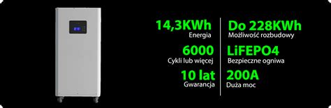 Niskonapięciowy magazyn energii LiFEPO4 14 3KWh 280Ah BMS 100 200A