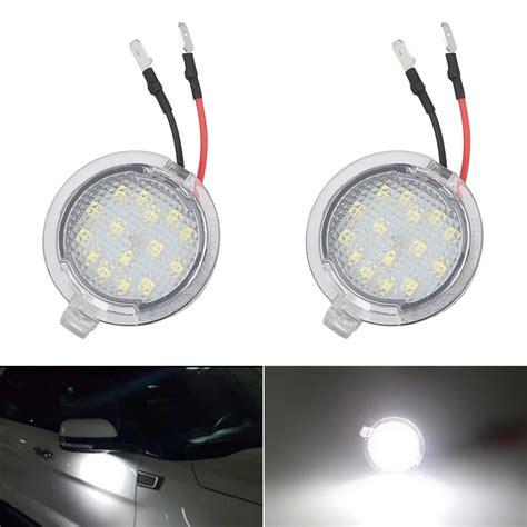 Luz LED para espejo lateral de coche lámpara blanca sin Error para