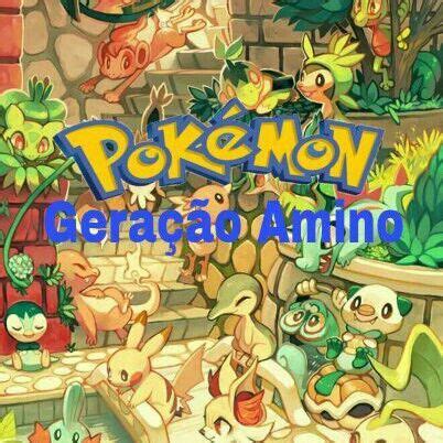 Modelo de Ficha Pokémon Geração Amino Amino