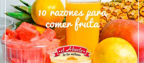 10 razones para comer fruta todos los días