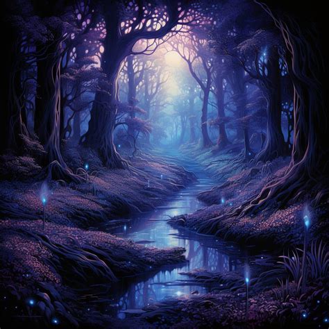 Mystic Forest Twilight Midjourney 5 2 Image FULL PROMPT Promptalot