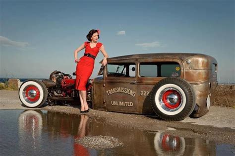 Hot Rod Custom And Classic Car Babes Page 2