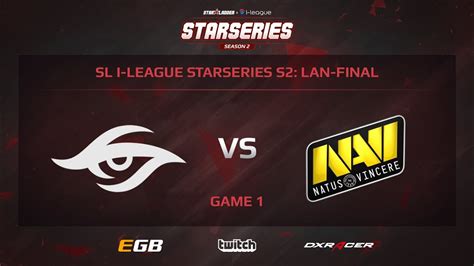 Secret Vs Na Vi Game Sl I League Starseries S Lan Final Youtube