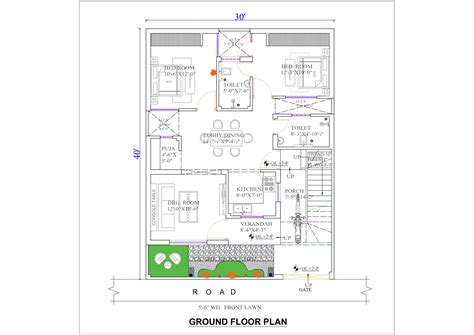 Sqft House Plan Customized Designs By Professionals