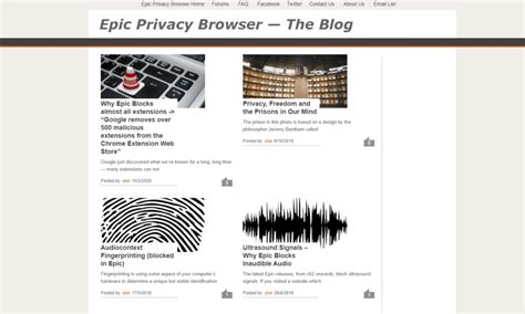 Epic Privacy Browser Review Features Security More