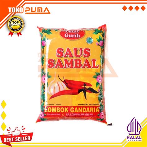 Jual Lombok Gandaria Saus Cabai Extra Hot Refill Ml Shopee Indonesia