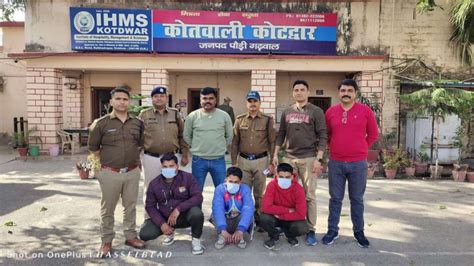 Ssp पौड़ी श्वेता के सख्त तेवरों का दिख रहा असर कोटद्वार पुलिस ने