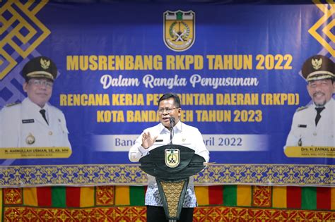 Wali Kota Buka Musrenbang Rkpd Tahun