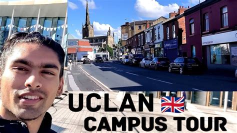 Uclan Campus Tour Student Facility Englanduk Youtube