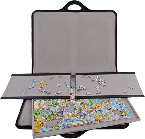 Amazon.com: Jigthings - Jigsort 500 - Jigsaw Puzzle Board with Carry ...