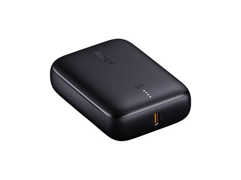 AUKEY Basix Mini 10000 20W PD QC PB N83S Powerbank Black USB C USB A