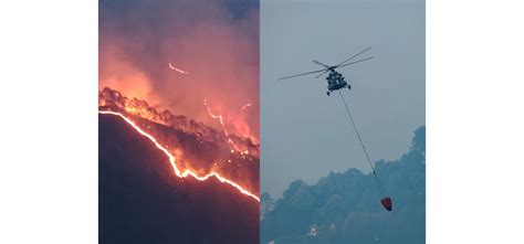 Uttarakhand Forest Fires 8 New Forest Fires In A Day With An IAF