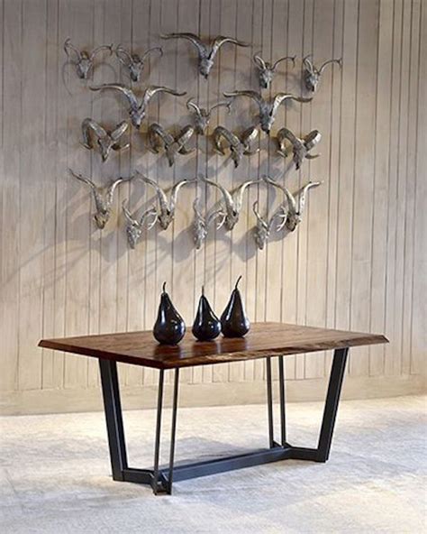 Heavy Metal Modern Furnishings Via Charleston Forge Artisan Crafted