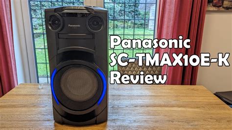 Panasonic Sc Tmax E K Review Best Bass For Under Youtube