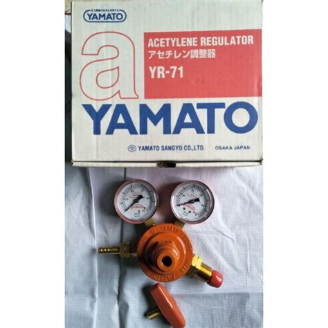 Jual Yamato Regulator Acetilin Yr Japan Shopee Indonesia