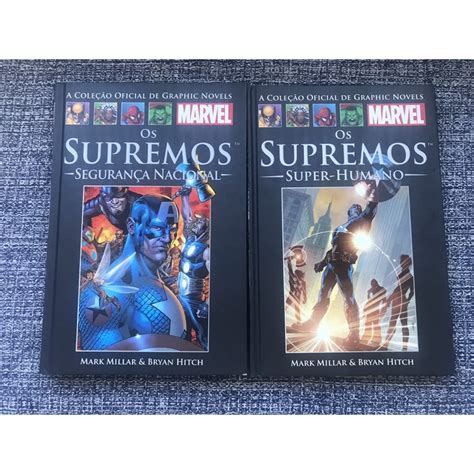 Quadrinhos Os Supremos Parte 1 e 2 Coleção Marvel Salvat Shopee Brasil