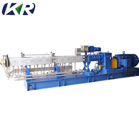 Calcium Carbonate Filler Masterbatch Compound Twin Screw Extrusion