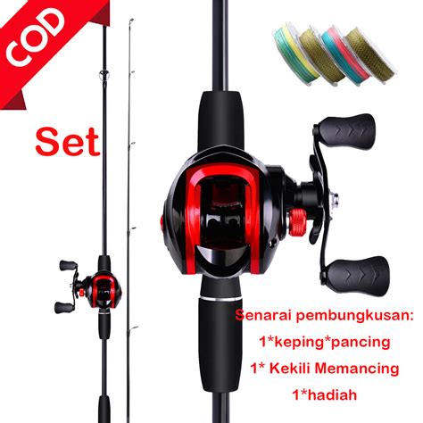 Fishing Rod Carbon Fiber 1 6m 1 8m 2 1m Joran Pancing Ultra Light