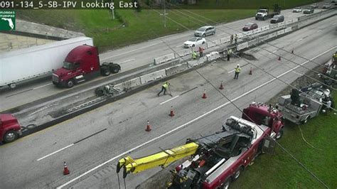 Floridas Turnpike Reopens In Martin County After Crash