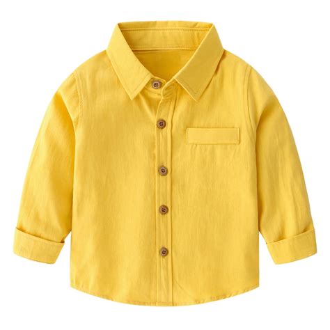 yellow button down shirt men 7