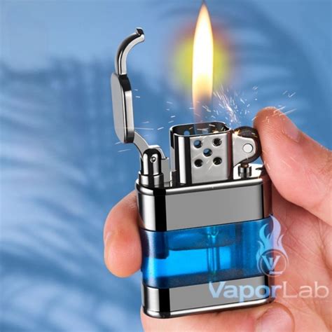 Jual Mancis Korek Api Roda Classic Vintage Transparant Gas Lighter