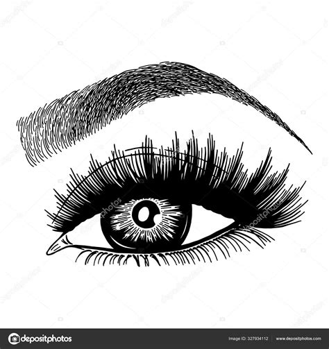 Sexy Eyes Illustration