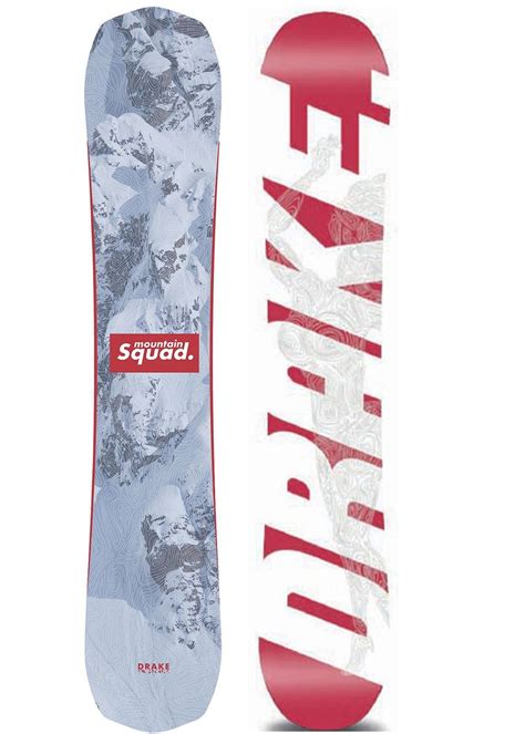 Deska snowboardowa Drake Squad Mountain męska 160cm WIDE Drake