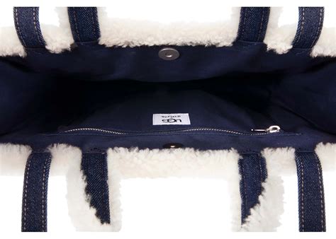 Telfar x UGG Medium Shopping Bag Denim in Cotton with Silver-tone - US