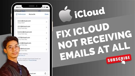 How To Fix Icloud Email Not Receiving Emails Youtube