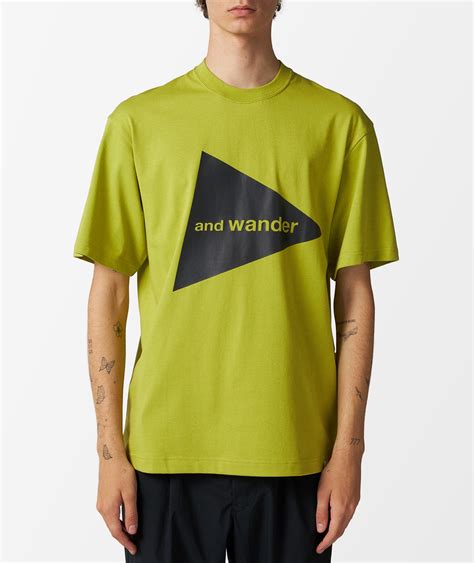 And Wander 77 And Wander Big Logo T Svd