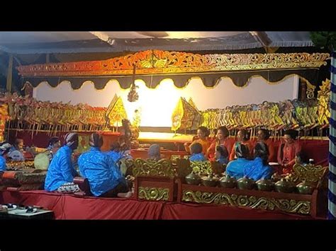 Nanggap Wayang Kulit Klasik Budaya Jawa Sedang Live Youtube