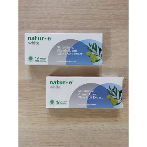 Jual Natur E White Soft Capsule Natur E White Capsule Shopee Indonesia