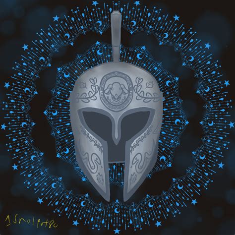 Hades Helm Of Darkness version 1 by 1SmolPot8o on DeviantArt