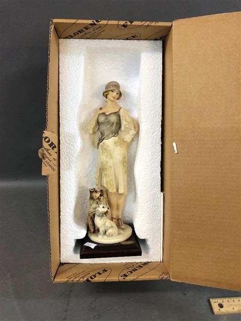 Collectable Florence Giuseppe Armani Figurine Priscilla Made In Italy Original Box C1994