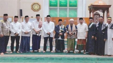 Peringatan Isra Miraj Di Masjid Agung Muara Enim Ingatkan Keteladanan