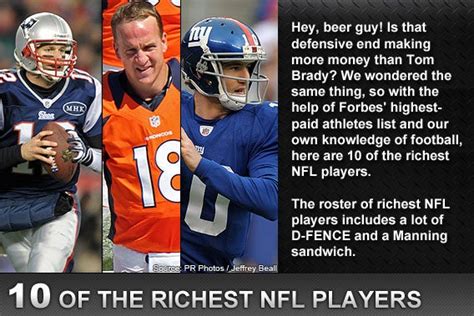 10 Of The Richest NFL Players | Bankrate.com