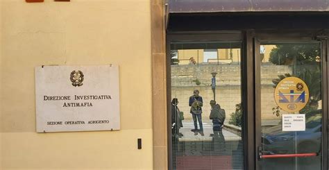 Mafia Relazione Della Dia Di Agrigento Ecco La Fotografa Dell