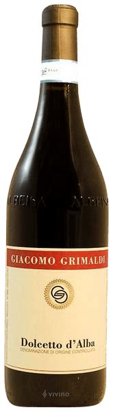 Giacomo Grimaldi Dolcetto D Alba Vivino US