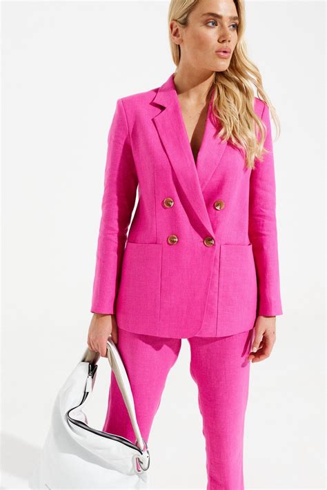 Костюм брючный 4459 фуксия Prestige купить в интернет магазине Велесмода