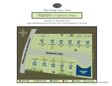 Tequesta Community Map - New Green Homes Texas