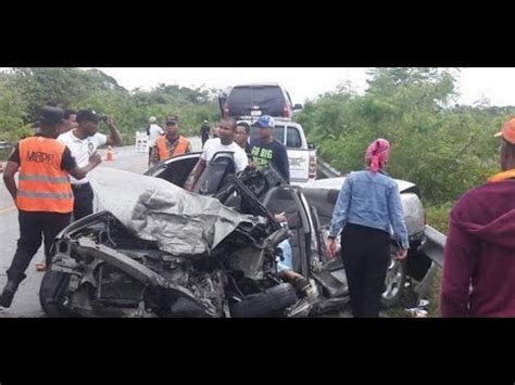 Accidentes de tránsito son segunda causa de muerte en la RD Visión