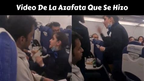 Video De La Azafata Que Se Hizo