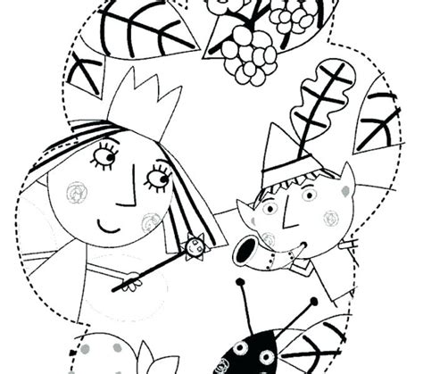 Ben And Holly Coloring Pages at GetColorings.com | Free printable ...