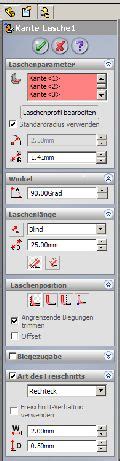 Kante Lasche Per Konfig In Andere Richtung DS SolidWorks SolidWorks